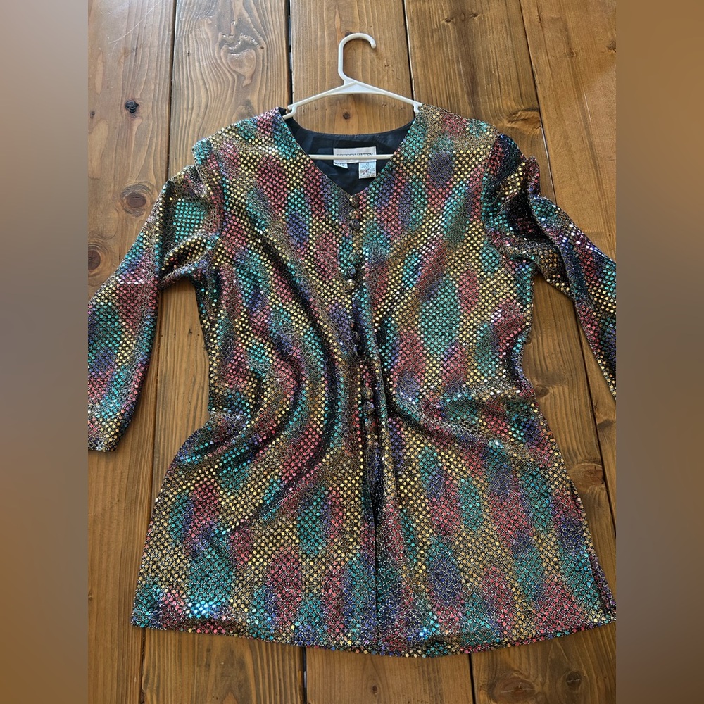 Multicolor Sequin Dress